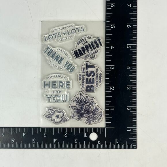 Official Stampin' Up Lots of Happy Replacement Stamps Instructions ONLY #146388 - Picture 2 of 2